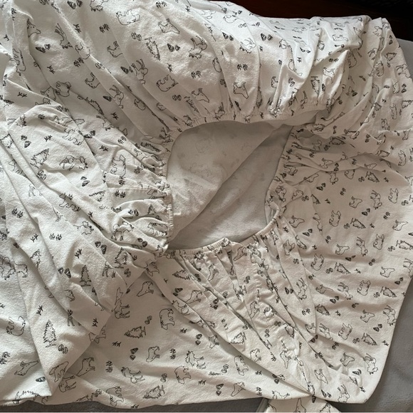 Eddie Bauer White Polar Bear Print full size Bedding Set - Picture 4 of 9